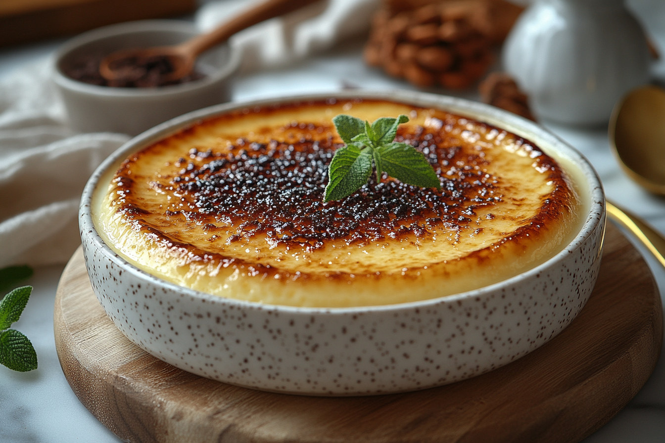 What does crème brûlée taste like