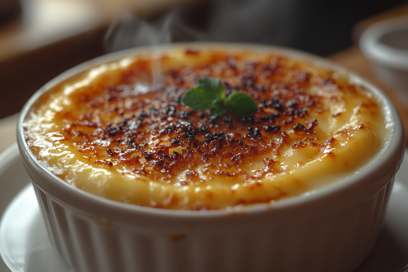 What does crème brûlée taste like