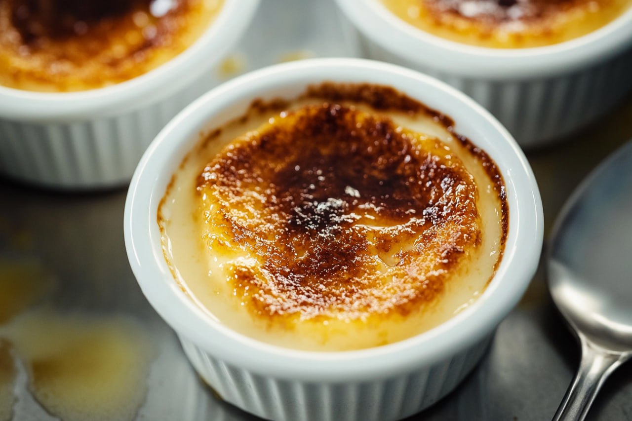 Using Ramekins for Crème Brûlée